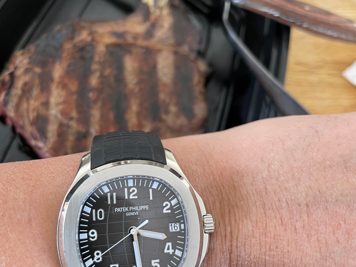 I should stop searching for the perfect watch. I already own it – the Patek Philippe Aquanaut 5167a.